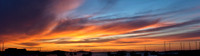 Sunset over St Mary's harbour